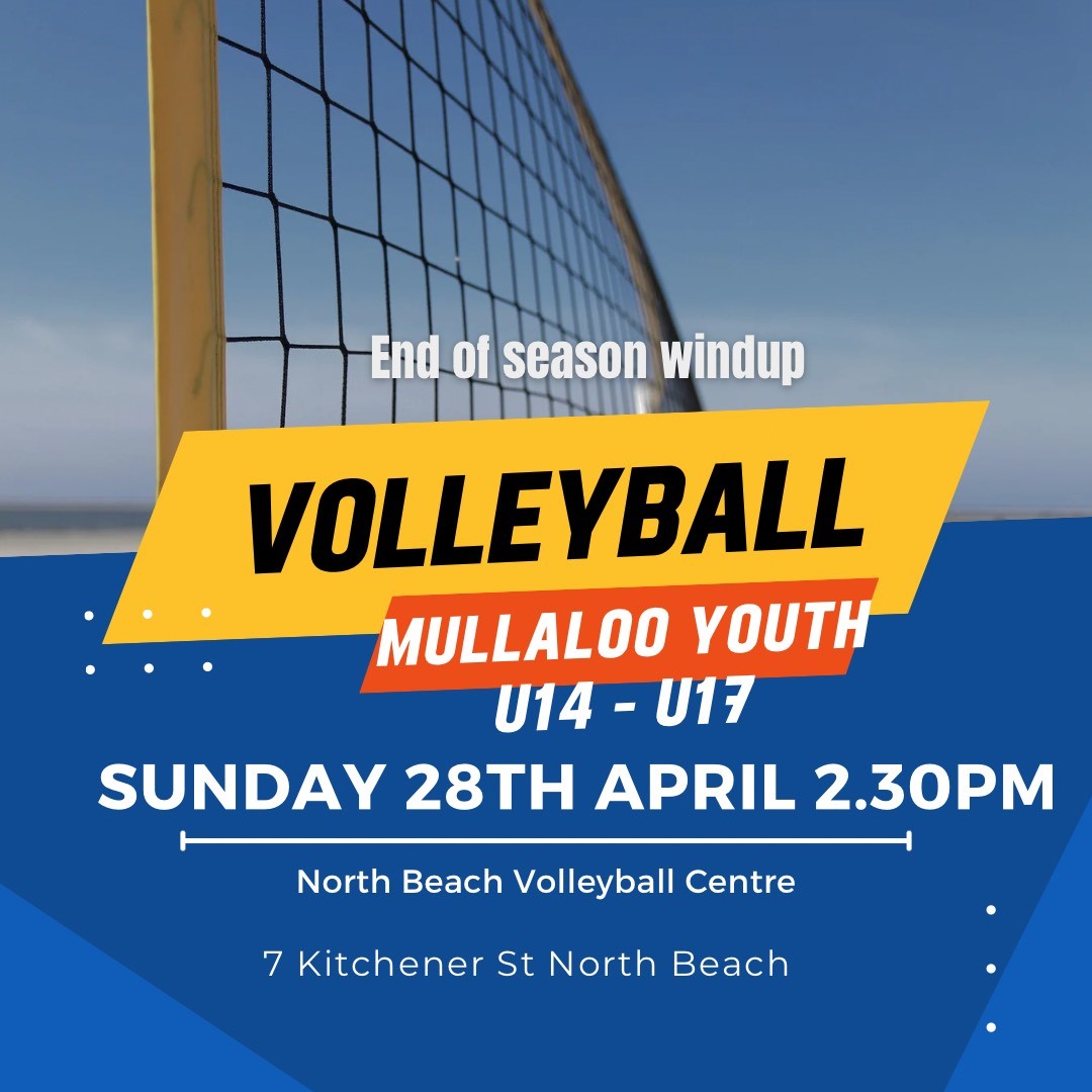 Youth Volleyball windup @ North beach Volleyball Centre